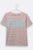Balthasar t-shirt in braun/weiss gestreift mit CIAO Print für Frauen