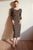 Erin Kleid in schwarz / cremefarben gestreiftem  Rippjersey für Frauen