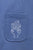 Luca Hose in blau und navy organic cotton Jersey und dem "OK" Print