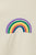 Toni Longsleeve in beige mit Regenbogen Stickerei für Kinder