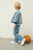 Taza Jacke in denim-blau für Kinder