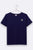 Balthasar t-shirt in violetblau mit Muschel Stickerei für Frauen