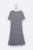 Bea Kleid in schwarz/weiss gestreift mit OUI Stickerei für Kinder