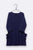 Lena Kleid in violetlauem Tencel für Kinder