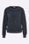 Tao Sweater in dunkelblau mit OH BOY Stickerei für Frauen