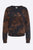 Tommy Sweater in navy und bordeaux braunem Batik für Frauen