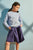 Tommy sweater in Lavendelblau mit dem Birnen Print für Kinder