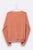 Tommy Sweater in apricot mit Alpaka Stickerei für Frauen